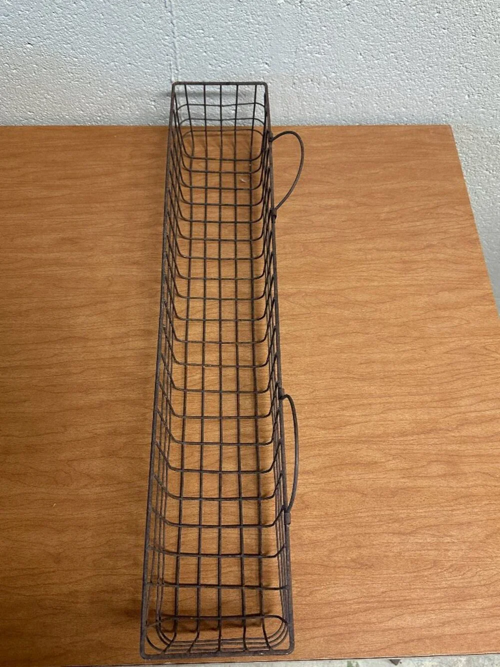 Vintage Long Wire Basket